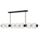Large Seven Light LED Linear (88|FR41466BK)