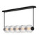 Medium Five Light LED Linear (88|FR41465BK)
