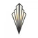 Rivage 1-Light LED Wall Sconce in Matte Black (128|9-1037-1-89)