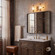 Holton 2-Light Bathroom Vanity Light in Warm Brass (128|8-3024-2-322)