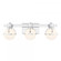 Pierce 3-Light Bathroom Vanity Light in Chrome (128|8-1060-3-11)