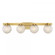 Darien 4-Light Bathroom Vanity Light in Warm Brass (128|8-1017-4-322)