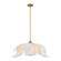 Elsie 6-Light Pendant in Warm Brass by Breegan Jane (128|7-7162-6-322)