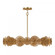Abbott 5-Light Pendant in Distressed Gold by Breegan Jane (128|7-6381-5-60)
