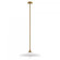 Hadley 1-Light Pendant in Warm Brass (128|7-4286-1-322)