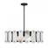 Antolini 5-Light Pendant in Black Cashmere (128|7-2911-5-50)