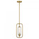 Holton 1-Light Mini-Pendant in Warm Brass (128|7-3022-1-322)