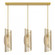 Hillbourne 3-Light Linear Chandelier in Warm Brass (128|1-8031-3-322)