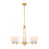 Kohlman 5-Light Chandelier in Warm Brass (128|1-7265-5-322)