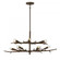 Palisades 12-Light Chandelier in Bark by Breegan Jane (128|1-5398-12-105)