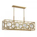 Balfour 8-Light Linear Chandelier in Warm Brass (128|1-5066-8-322)