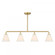 Blair 4-Light Linear Chandelier in Warm Brass (128|1-4014-4-322)