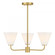 Blair 3-Light Chandelier in Warm Brass (128|1-4013-3-322)