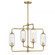 Holton 4-Light Chandelier in Warm Brass (128|1-3025-4-322)