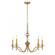 Champlain 5-Light Chandelier in Warm Brass (128|1-1361-5-322)