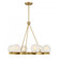 Darien 6-Light Chandelier in Warm Brass (128|1-1014-6-322)