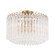 Lofton 18'' Aged Brass Semi Flush Mount (205|LOF-5005-AG_CEILING)