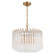 Lofton 18'' Aged Brass Chandelier (205|LOF-5005-AG)