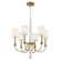 Lloyd 26'' Aged Brass Chandelier (205|LLO-486-AG)