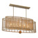 Jayna 41.75'' Burnished Silver Linear Oval Chandelier (205|JAY-A5007-BS)