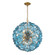 Esme 22.5'' Aged Brass Chandelier (205|ESM-4006-AG-BL)
