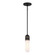 Brian Patrick Flynn Capsule 3.25'' LED Matte Black + Textured Gold Pendant (205|CAP-8511-MK-TG)
