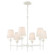 Broche 32'' Matte White Chandelier (205|568-MT)