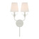Broche 12'' Matte White Sconce (205|562-MT)