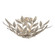 Broche 20.75'' Antique Silver Semi Flush Mount (205|560-SA)