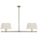 Marion 56'' Linear Chandelier (279|CHC 5815PN-CSP) Marion 56'' Linear Chandelier (279|CHC 5815PN-CSP)