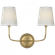 Vendome 16'' Cordless Double Sconce (279|TOB 2088HAB-L-CL)
