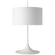 Spinet 26'' Modern Trumpet Table Lamp (279|BBL 3301WHT-WHT)