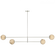 Melange 72'' Multi-Positional Chandelier (279|KW 5608PN-ALB)