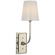 Hulton 17'' Cordless Single Sconce (279|TOB 2189PN-WG-CL)