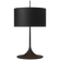 Spinet 26'' Modern Trumpet Table Lamp (279|BBL 3301BLK-BLK)