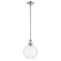 Laria 10.25 Inch 1 Light Pendant with Clear Glass in Polished Nickel (2|52778PNCLR)