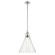Laria 16 Inch 1 Light Pendant with Clear Glass in Polished Nickel (2|52775PNCLR)