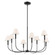 Eadie 41.25 Inch 8 Light Chandelier in Black (2|52769BK)