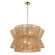Ophira 36 Inch 4 Light Pendant with Jute Shade in Champagne Bronze (2|52736CPZ)