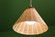 Bekah 14.25 in 1 Lt Convertible Pendant w/ Opal Glass & Handwoven Rattan Shade in Champagne Bronze (2|52728CPZ)