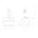 Ocularc 3020W - 5CCT Wall Wash Track Luminaire (1357|L-3020W-CS-BK)