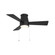 Hug Flush Matte Black With Luminaire (1357|F-107L-MB)