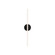 LANKY 27IN WALL SCONCE 4CCT 3000K (1357|WS-99527-27-BK)