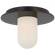 Fosse 6'' Solitaire Flush Mount (279|KW 4005BZ-ALB)