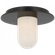 Fosse 6'' Solitaire Flush Mount (279|KW 4005BZ-ALB)