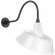 Academy 23'' Flynn Barn Light (279|TOB 2802MBK/S4-WHT)