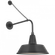 Academy 20'' Anchored Rex Barn Light (279|TOB 2810MBK/S2-MBK)