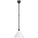 Academy 12.5'' Conical Savannah Pendant (279|TOB 5819MBK-WHT)