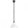 Academy 12.5'' Conical Savannah Pendant (279|TOB 5819MBK-WHT)