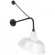 Academy 20'' Anchored Rex Barn Light (279|TOB 2810MBK/S4-WHT)